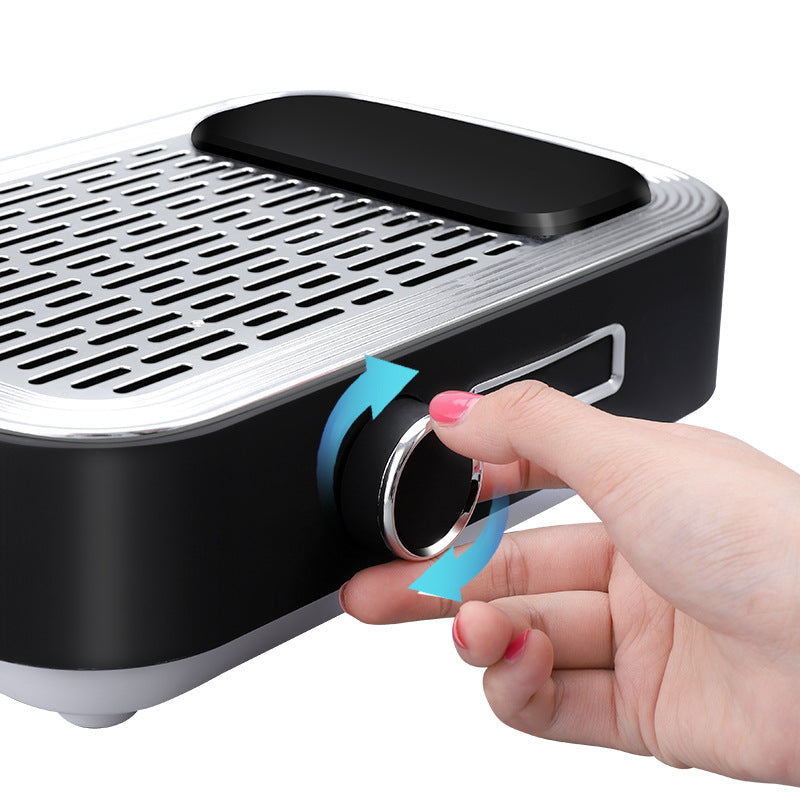 80W Cordless Rechargeable Nail Vacuum Cleaner with Battery Speed ControlDesktop Nail Dust Collector Special Low Noise