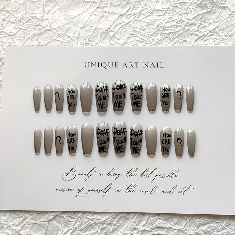 New Wearable Nail Art Nail Patch Finished Removable Nail Patch 24 Pieces