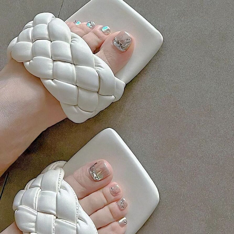 ｛JT2｝Summer whitening toenail patches toenail patches toenail patches foot wear nails handmade nail art nails