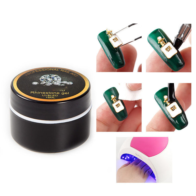 NGRO119 Nail Art Jewelry Sticky Diamond Glue 15ml