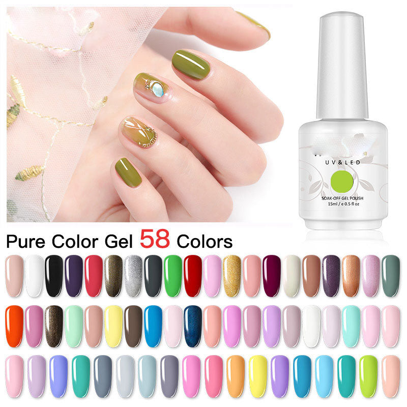 NGRO044 solid color nail polish 15ML