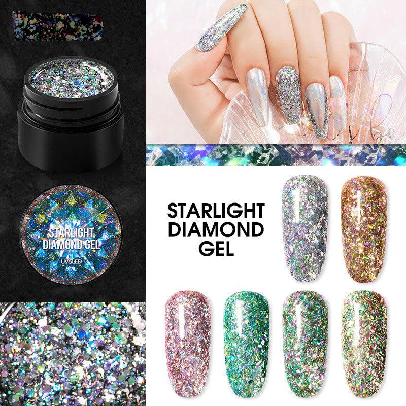 NGRO110 Explosive Colorful Sequin Diamond Glue 5ML