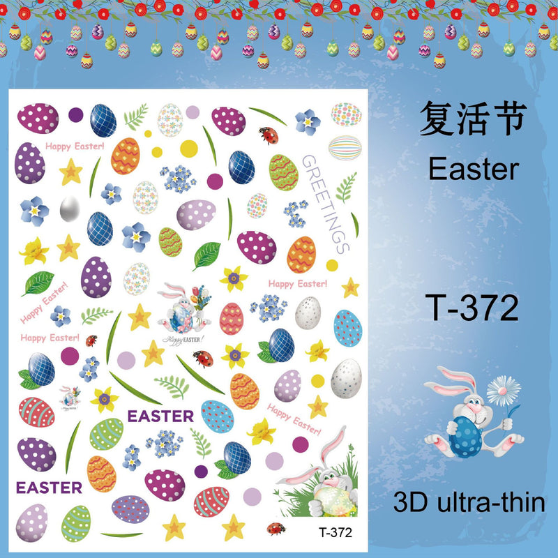 Easter Nail Stickers NSE023