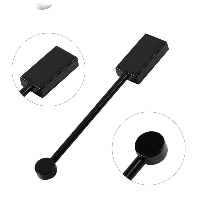 NGRO126 Black Shell Double Head Cat Eye Magnet Nail Tools
