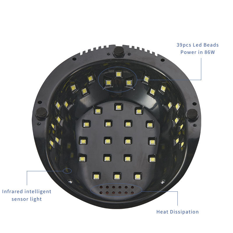 86W New F6 Plus Nail Lamp NL092