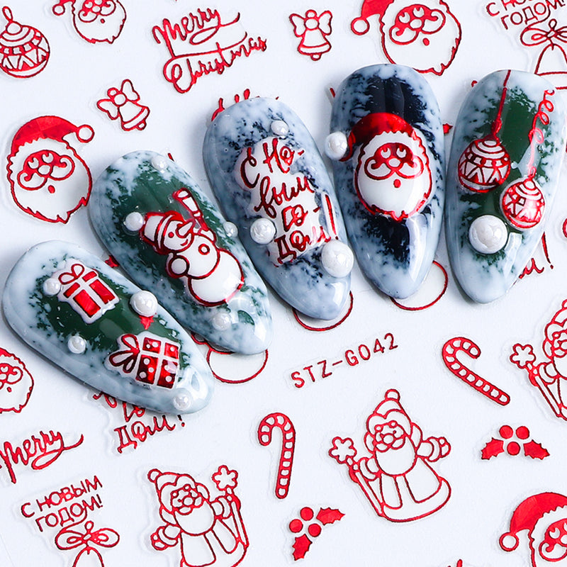 Nail Stickers NS048