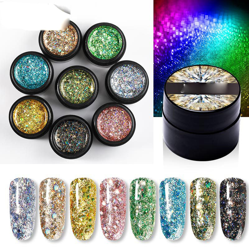 NGRO104 Sparkling Diamond Bright Sequin Nail Glue