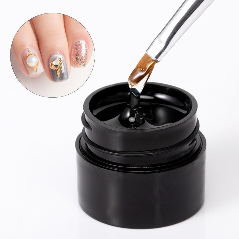 NGRO123 Hard No-washing Sticky Diamond Sealing Nail Glue 5ml