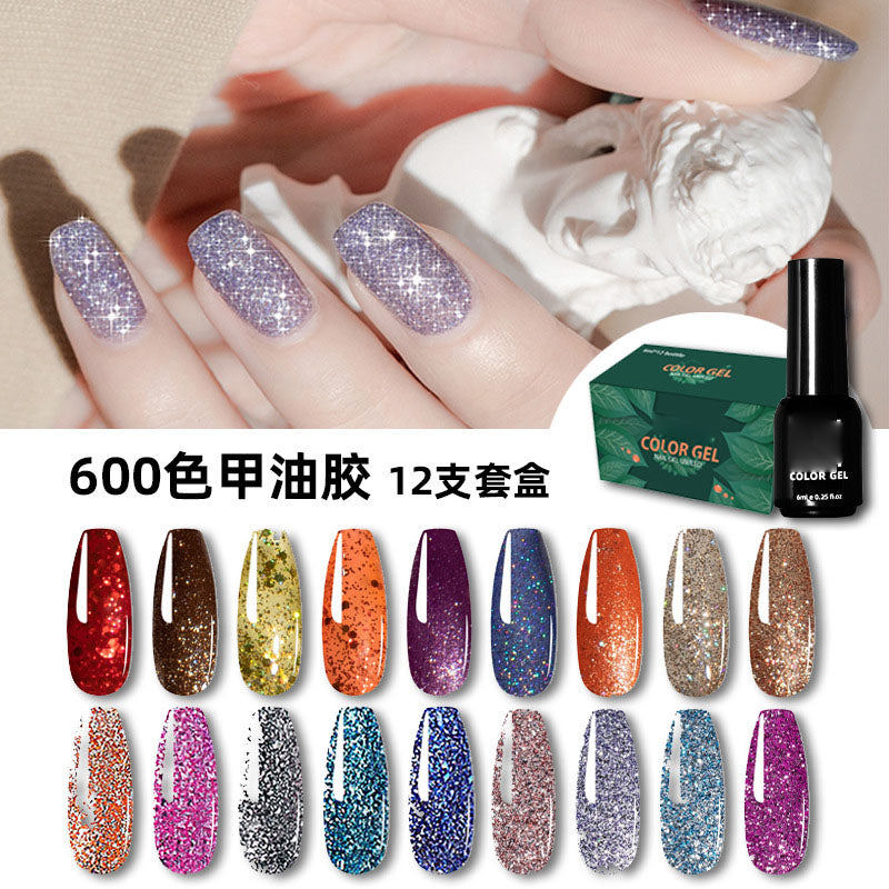 NGMB003 12 sticks of nail polish gel set