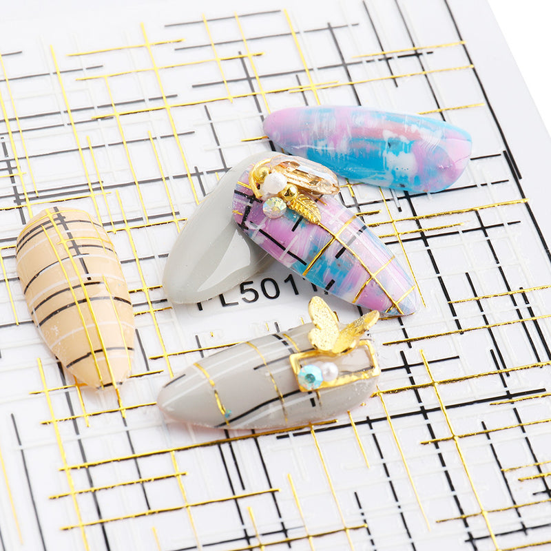 5D Nail Stickers  NSF007