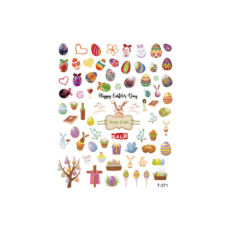 Easter Nail Stickers NSE023