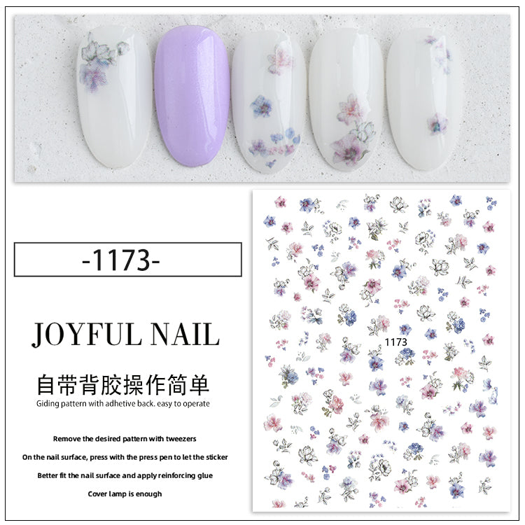Nail Stickers NS045