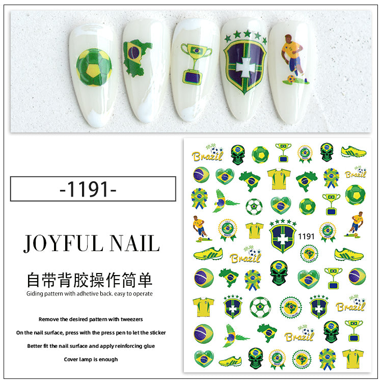 Nail Stickers NS042