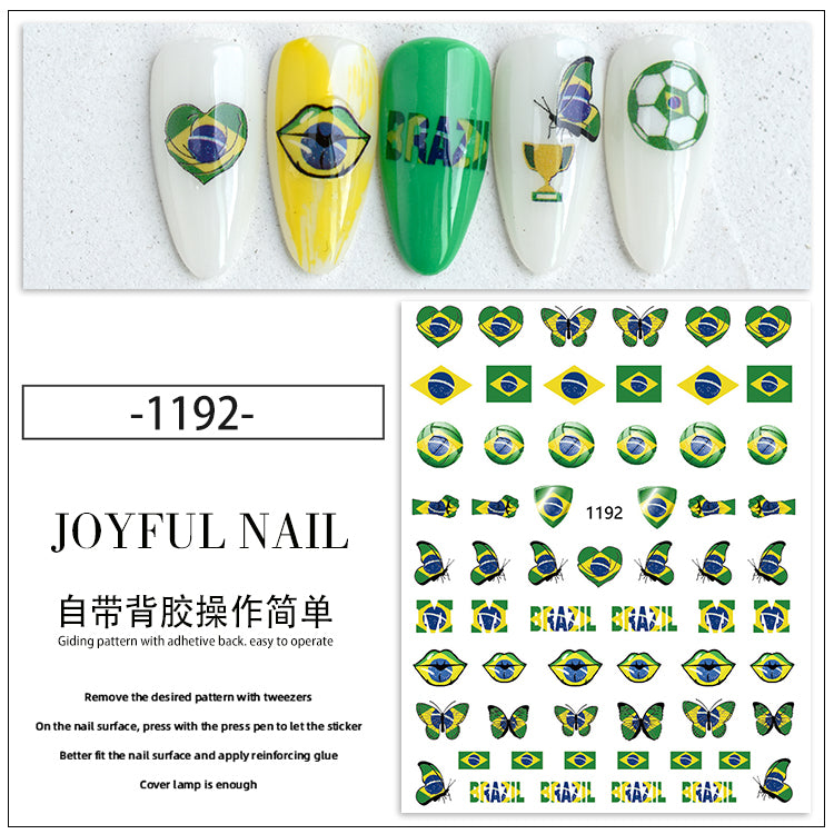 Nail Stickers NS042