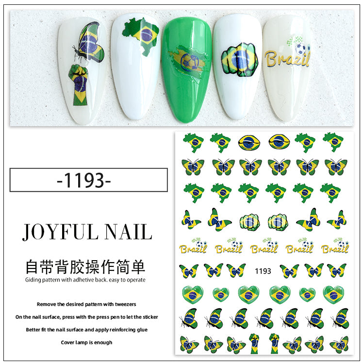 Nail Stickers NS042