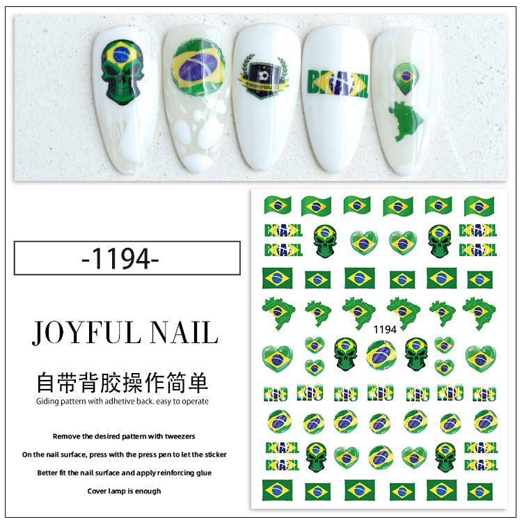 Nail Stickers NS042