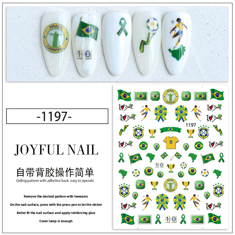 Nail Stickers NS042