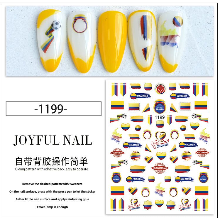 Nail Stickers NS042