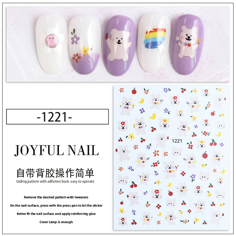 Nail Stickers NS044