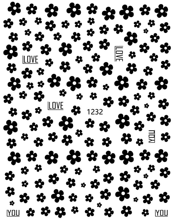 Nail Stickers NS043