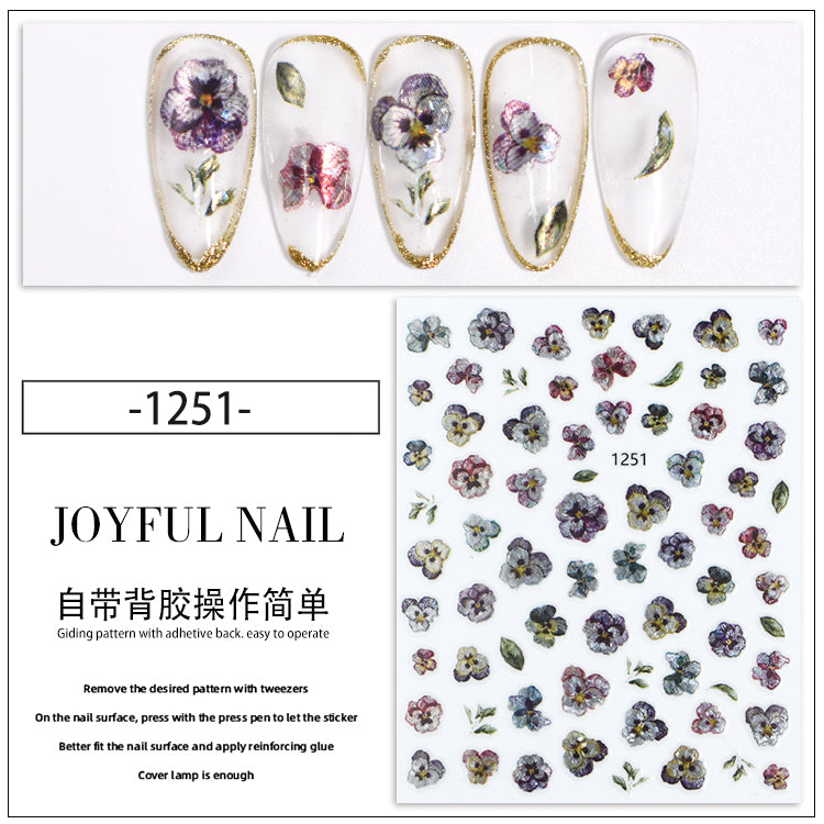 Nail Stickers JNS093