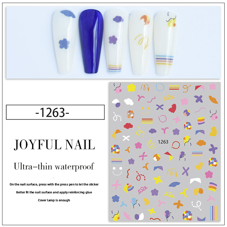 Nail Stickers JNS089