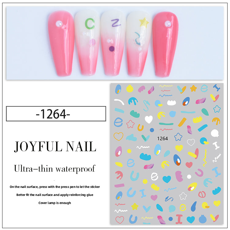 Nail Stickers JNS089