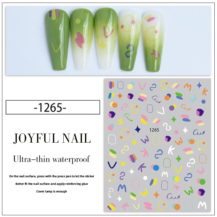 Nail Stickers JNS089