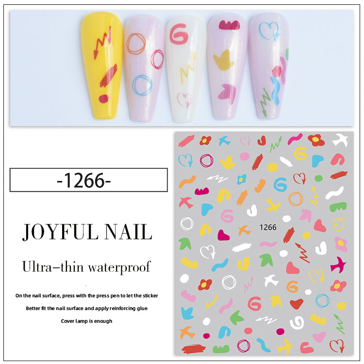 Nail Stickers JNS089