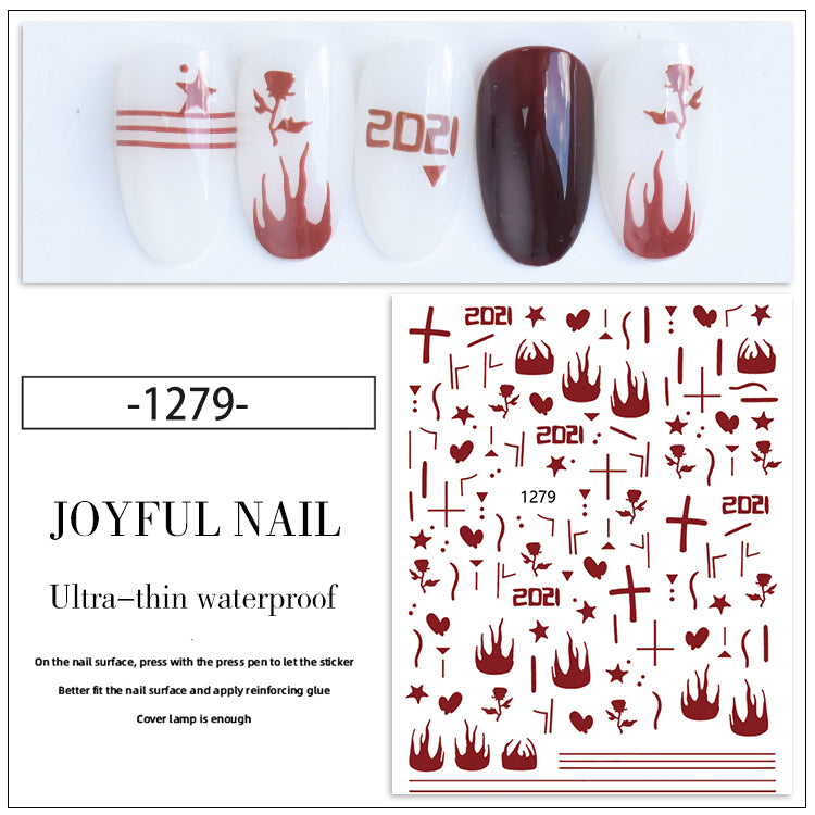 Nail Stickers JNS091