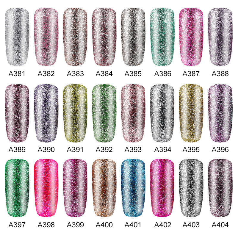 NGRO106 Sparkling Bright Platinum Nail Gel 5ML