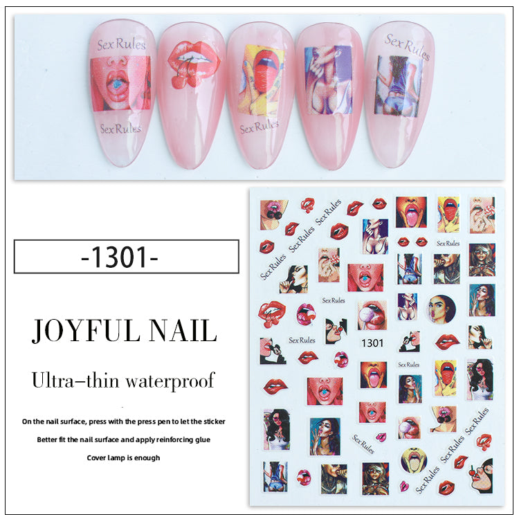 Nail Stickers JNS096
