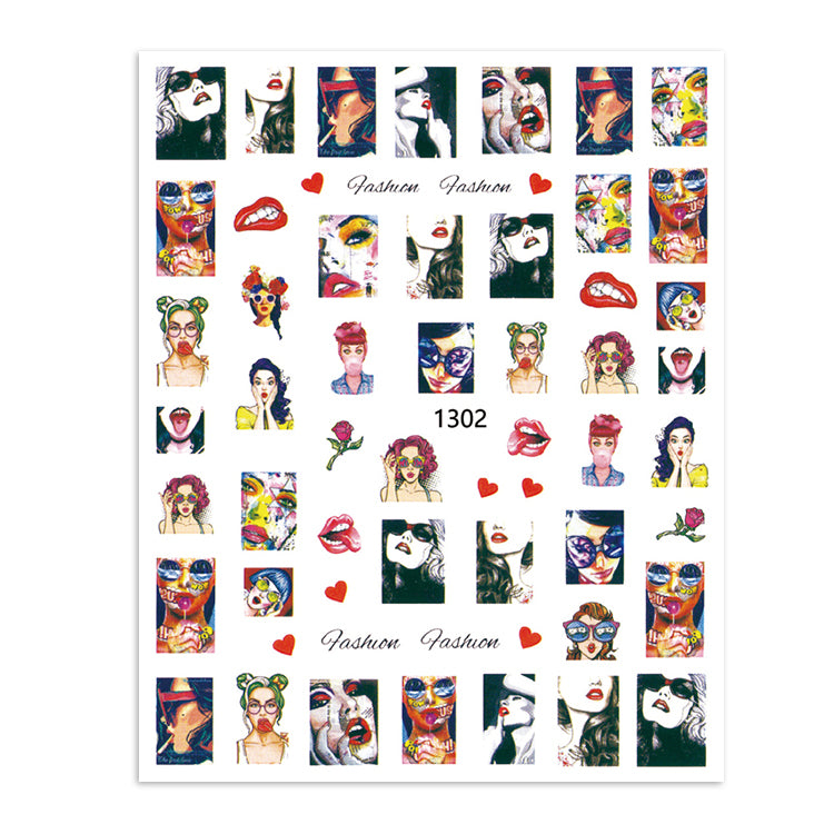 Nail Stickers JNS096