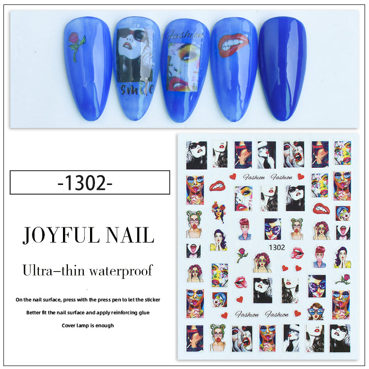 Nail Stickers JNS096