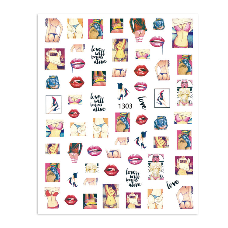 Nail Stickers JNS096