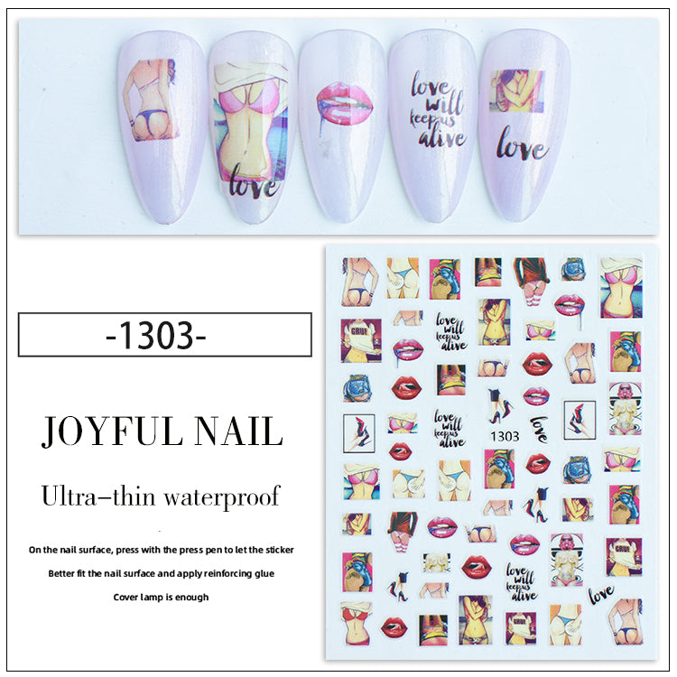 Nail Stickers JNS096