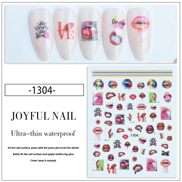 Nail Stickers JNS096
