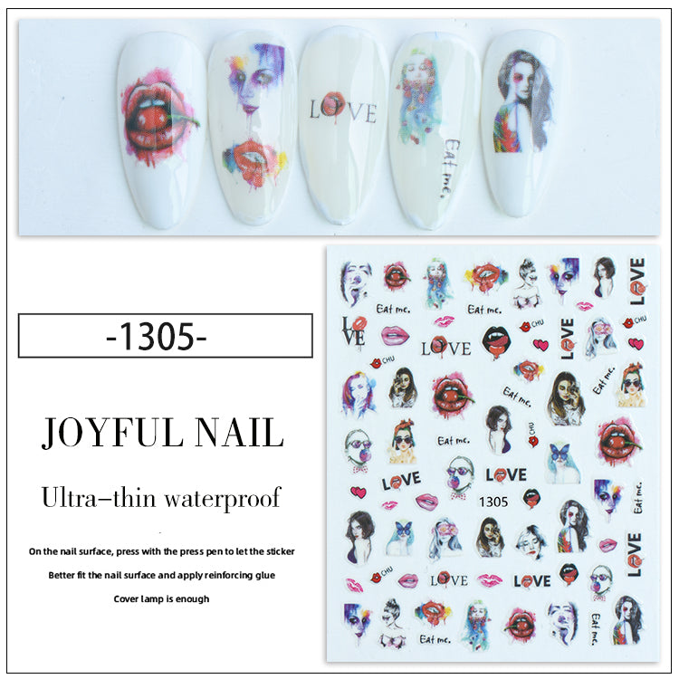Nail Stickers JNS096