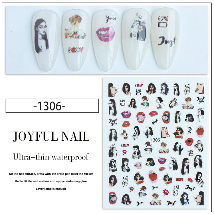 Nail Stickers JNS096
