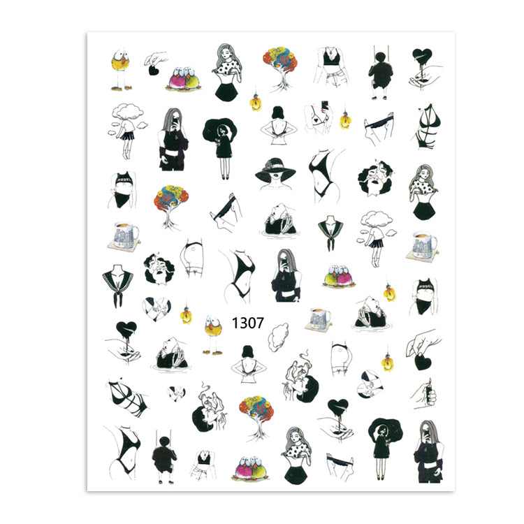 Nail Stickers JNS096