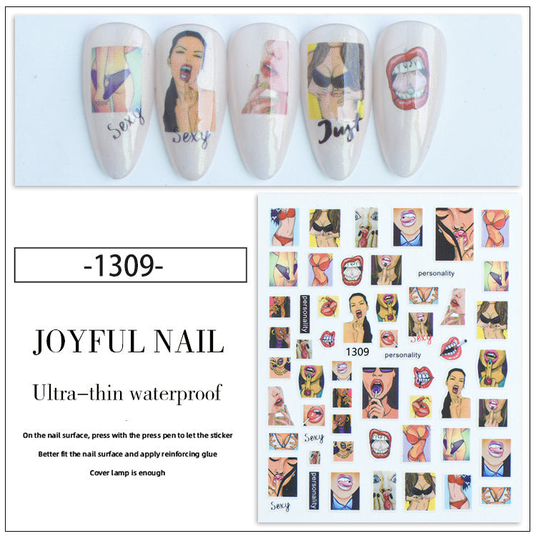 Nail Stickers JNS096