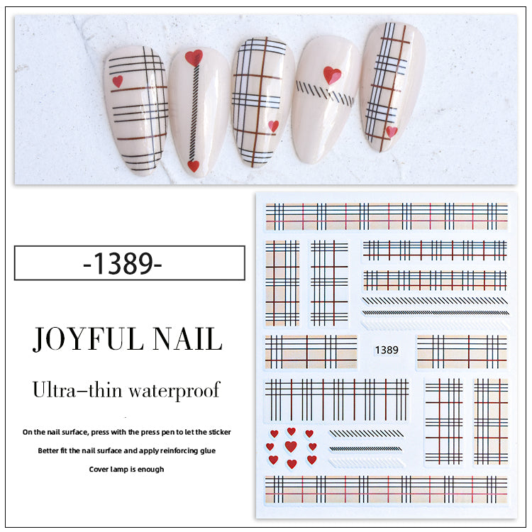 Nail Stickers JNS109