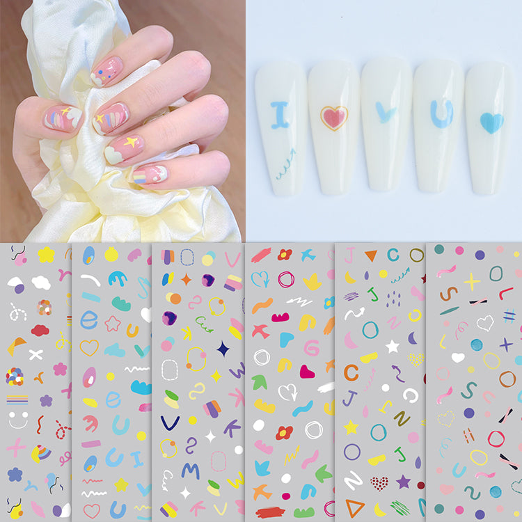 Nail Stickers JNS089