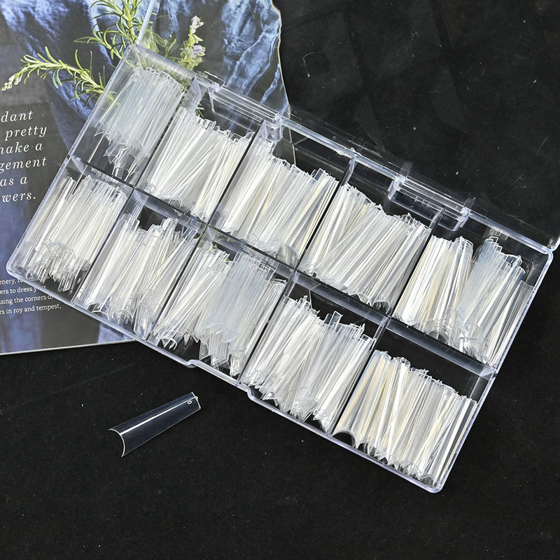 TD15 4cm Curved French Coffin Press Tips 0-9