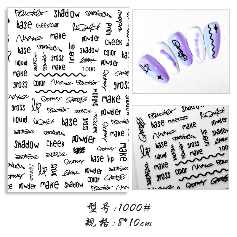 Nail Stickers JNS068