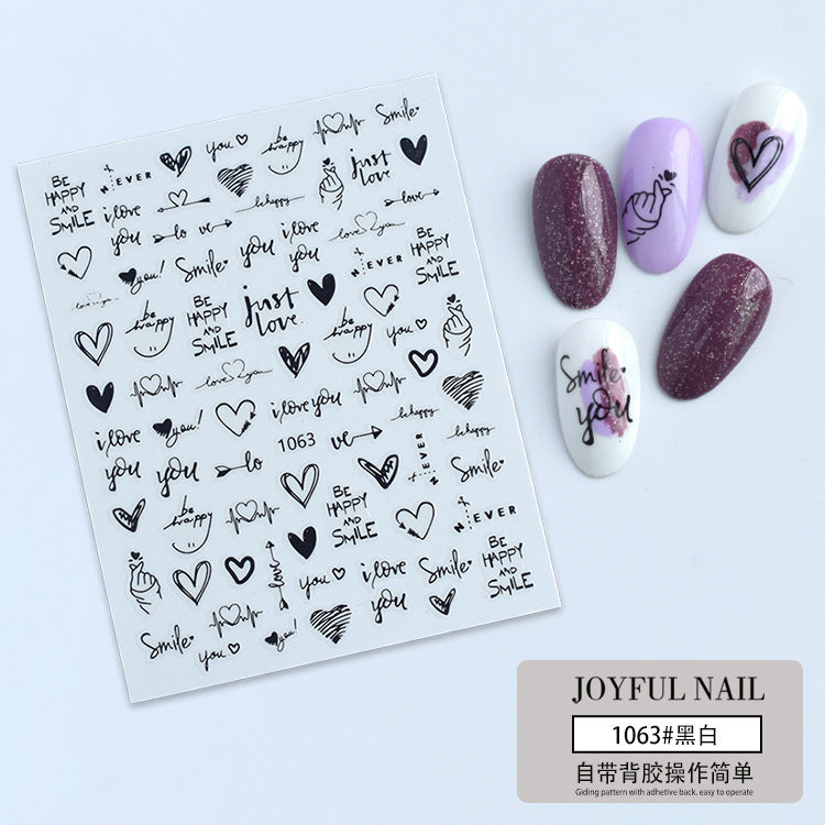 Nail Stickers JNS077