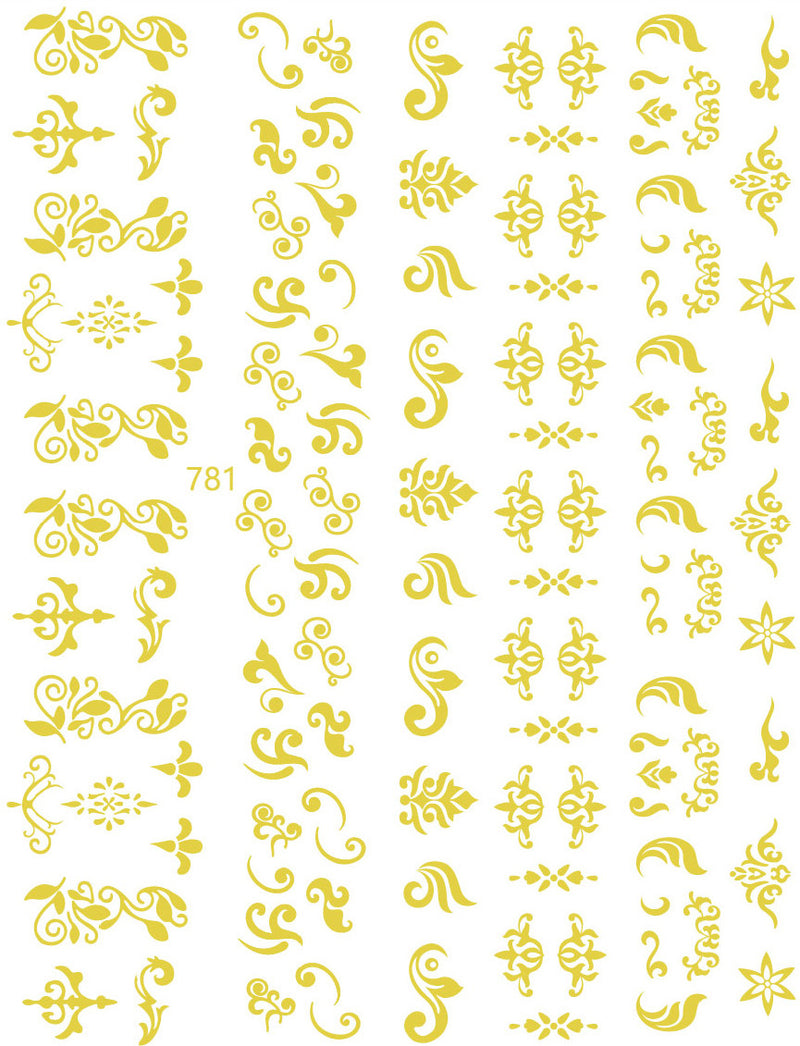 Nail Stickers JNS036