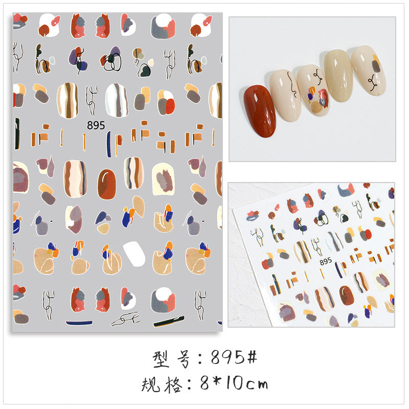 Nail Stickers JNS050