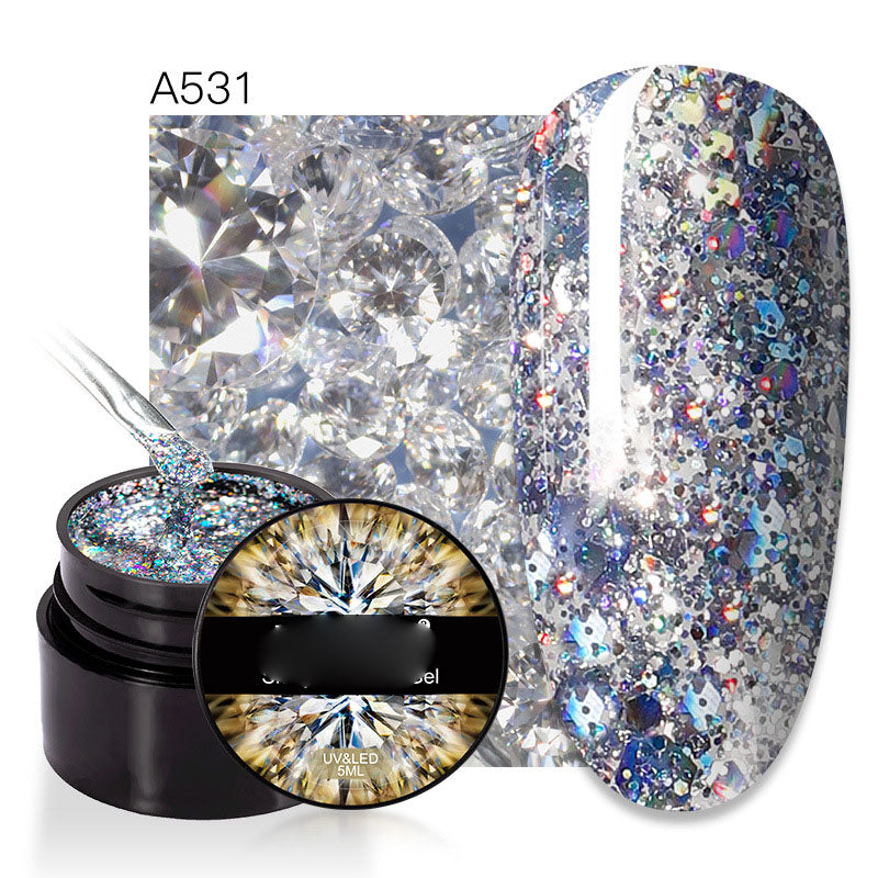 NGRO104 Sparkling Diamond Bright Sequin Nail Glue