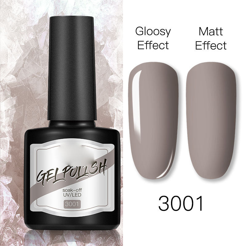 NGRO045 70 color nail polish glue 8ML plastic bottle